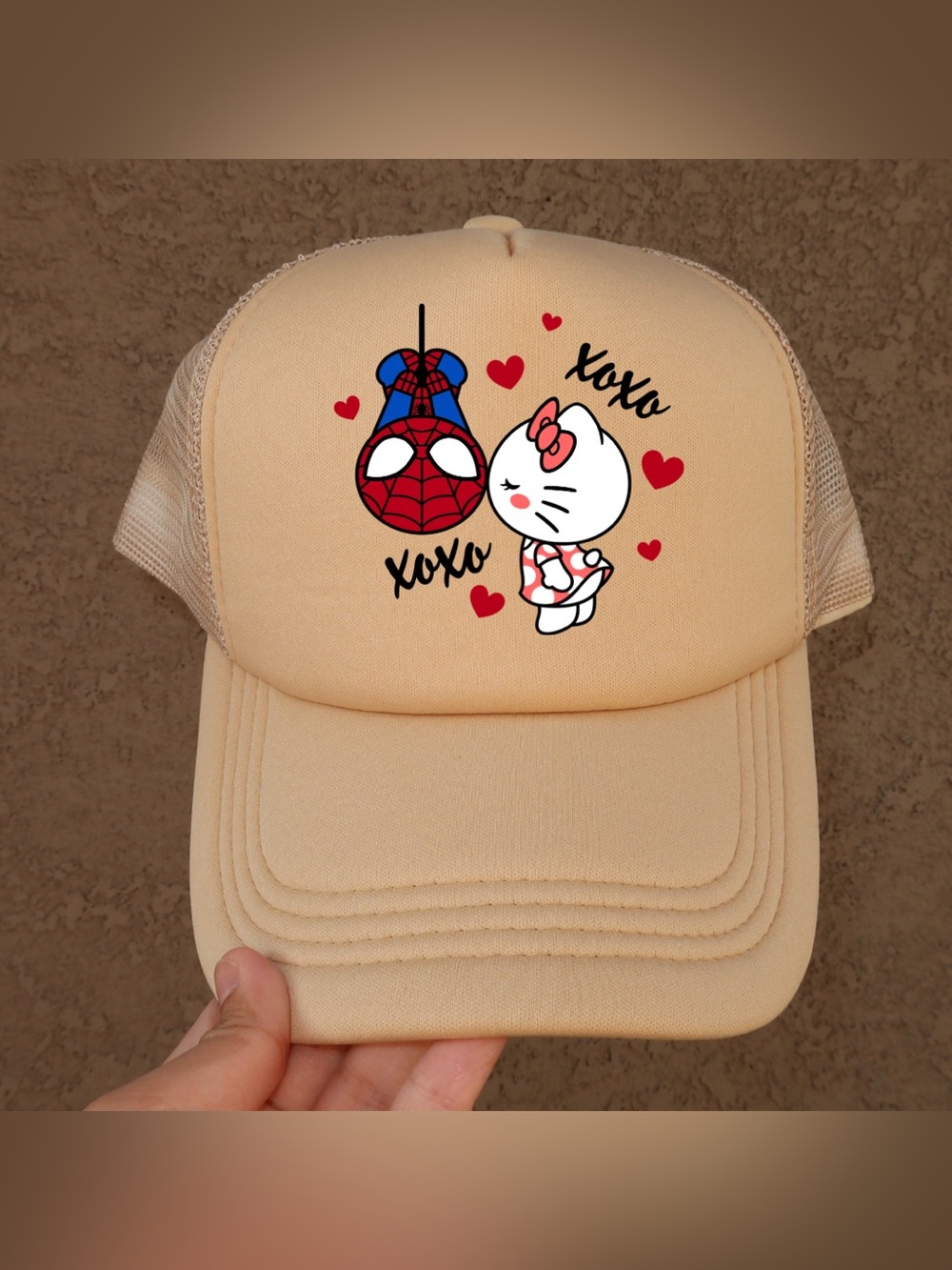 Hk Spider-Man Kiss Trucker Hat